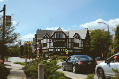 Mariemont neighborhood streetscape near the dental office
